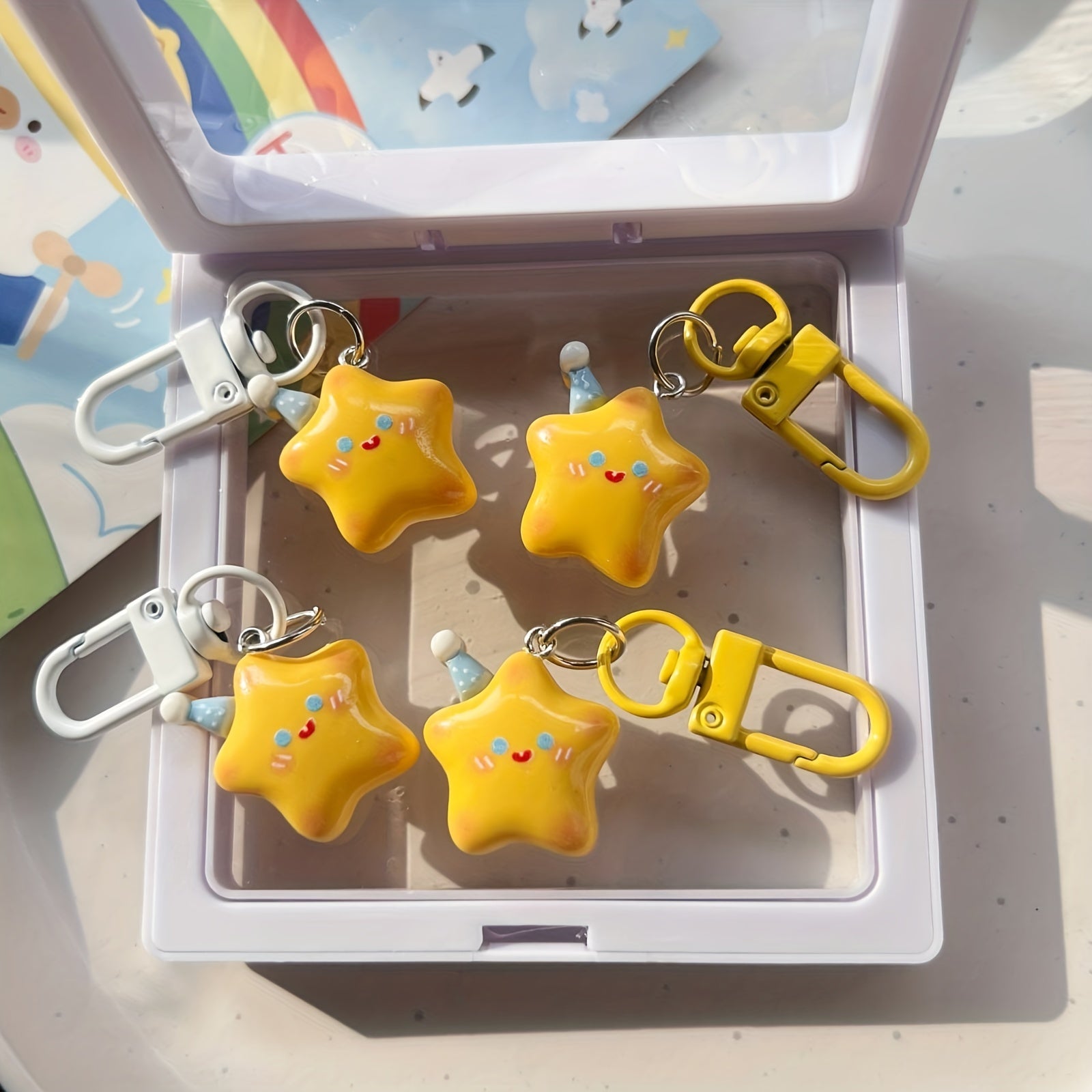 Star Key Chain & Hairpin Girl's Bag Decoration