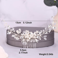 Pearl Bridal Hair Comb, Wedding Hair Accessory