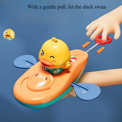 Yellow Duckling Toy for Pools & Baths No Electricity Needed