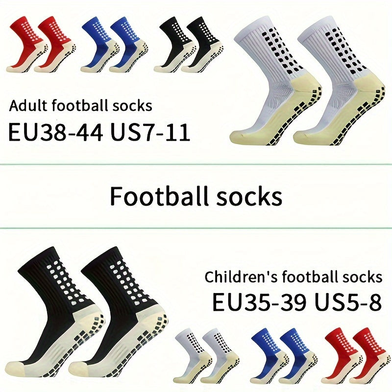 Non-slip Soccer Socks for Kids & Adults