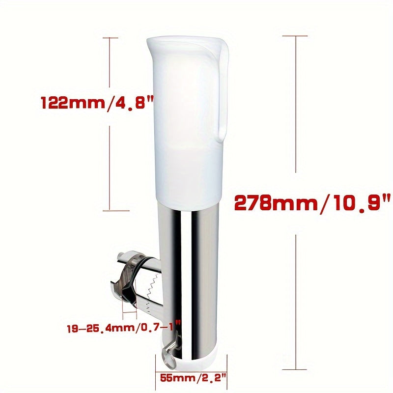 Adjustable Stainless Steel Marine Fishing Rod Holder Bracket