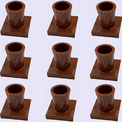 Mini Building Block DIY Palm Tree Coconut Stump Trunk Set 20pcs Christmas Gift