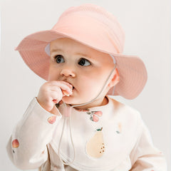 Baby Mesh Fisherman Hat Wide Brim Sunscreen