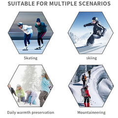 Kids' Thermal Ski Socks Winter Warm Crew Boot Socks