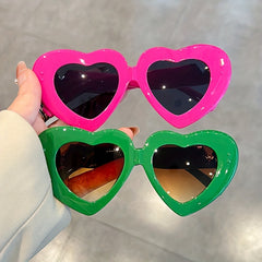 Heart Shaped Sunglasses Funny Sun Shades UV400