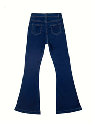 Women's Plus High Rise Flared Leg Jeans