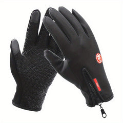 Winter Warm Fishing Gloves Windproof Waterproof Touch Screen Cycling Gloves