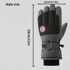 Winter Skiing Gloves Warm Waterproof Touch Screen Gloves