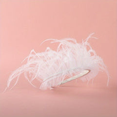 Girls Feather Hair Hoop Princess Headwear Hair Accessories