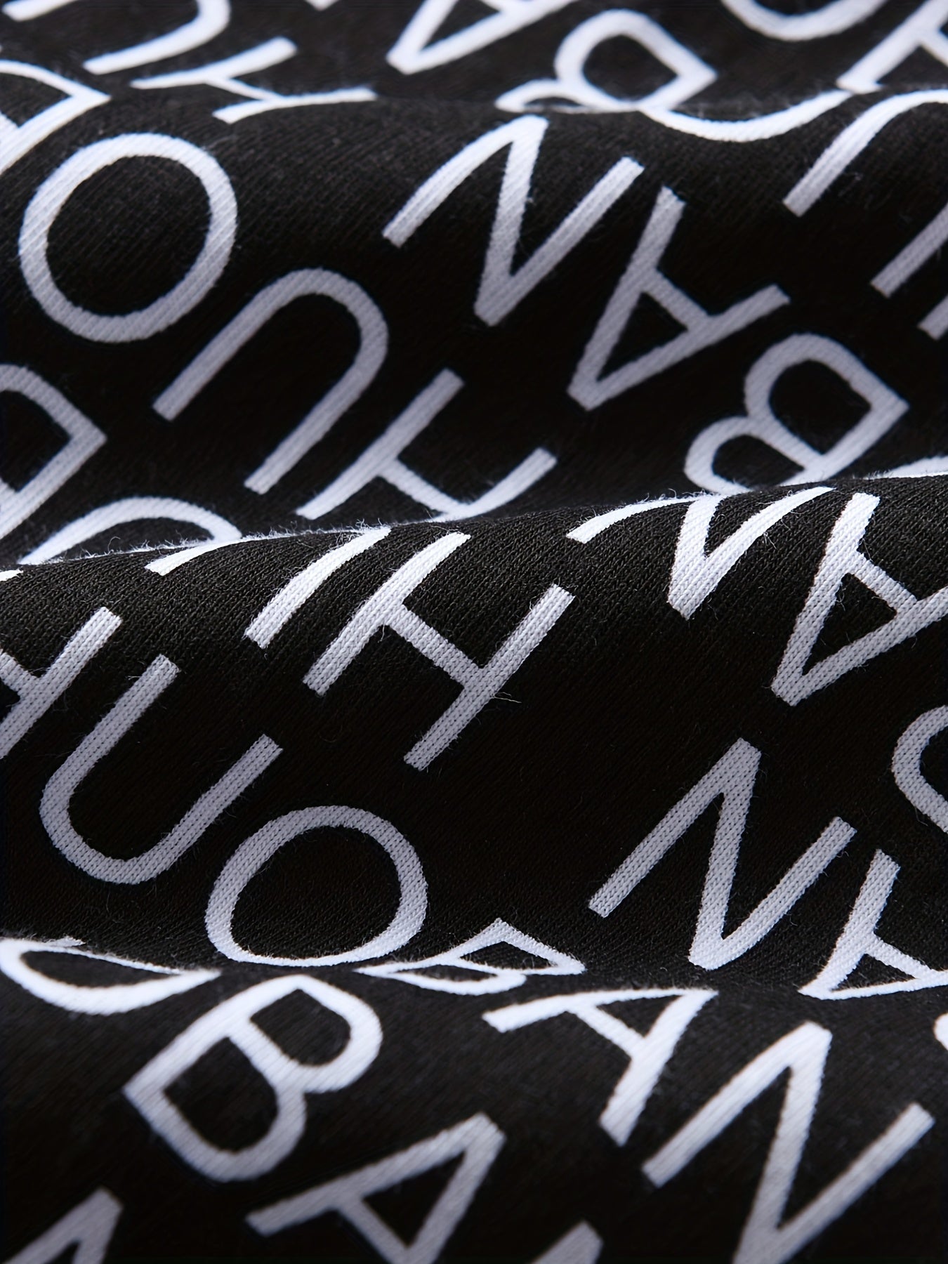 Boys Letter Graphic Print Shorts for Summer