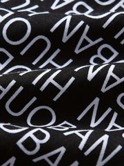 Boys Letter Graphic Print Shorts for Summer