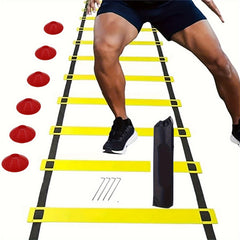 Agility Ladder and Cones Set for Football Rugby Basketball