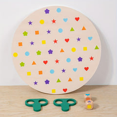 Wooden Educational Puzzle Game Shape Recognition Toy