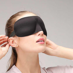 Ultralight 3D Blackout Eye Cover Soft Eye Shades Men & Women Outdoor Travel