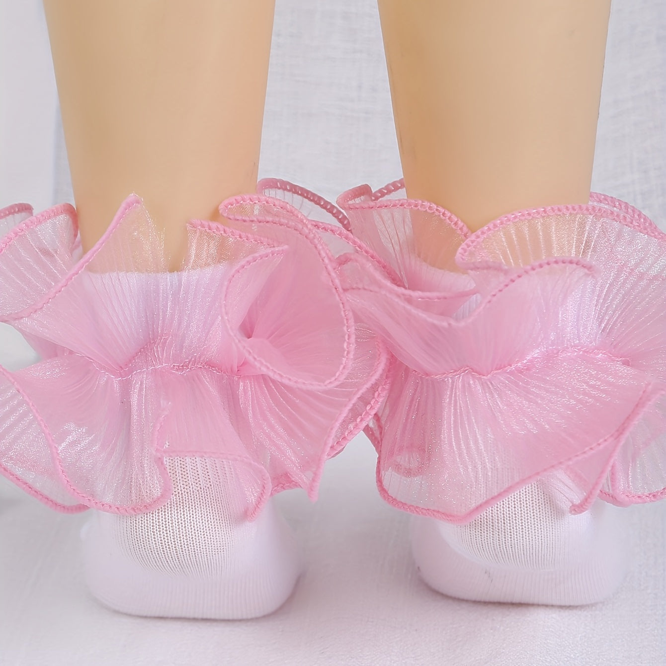 Kids Lace Trim Ankle Socks Breathable Casual Comfortable Toddlers