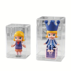 Small Model Storage Box Dust Proof Case Transparent Showcase Organizer