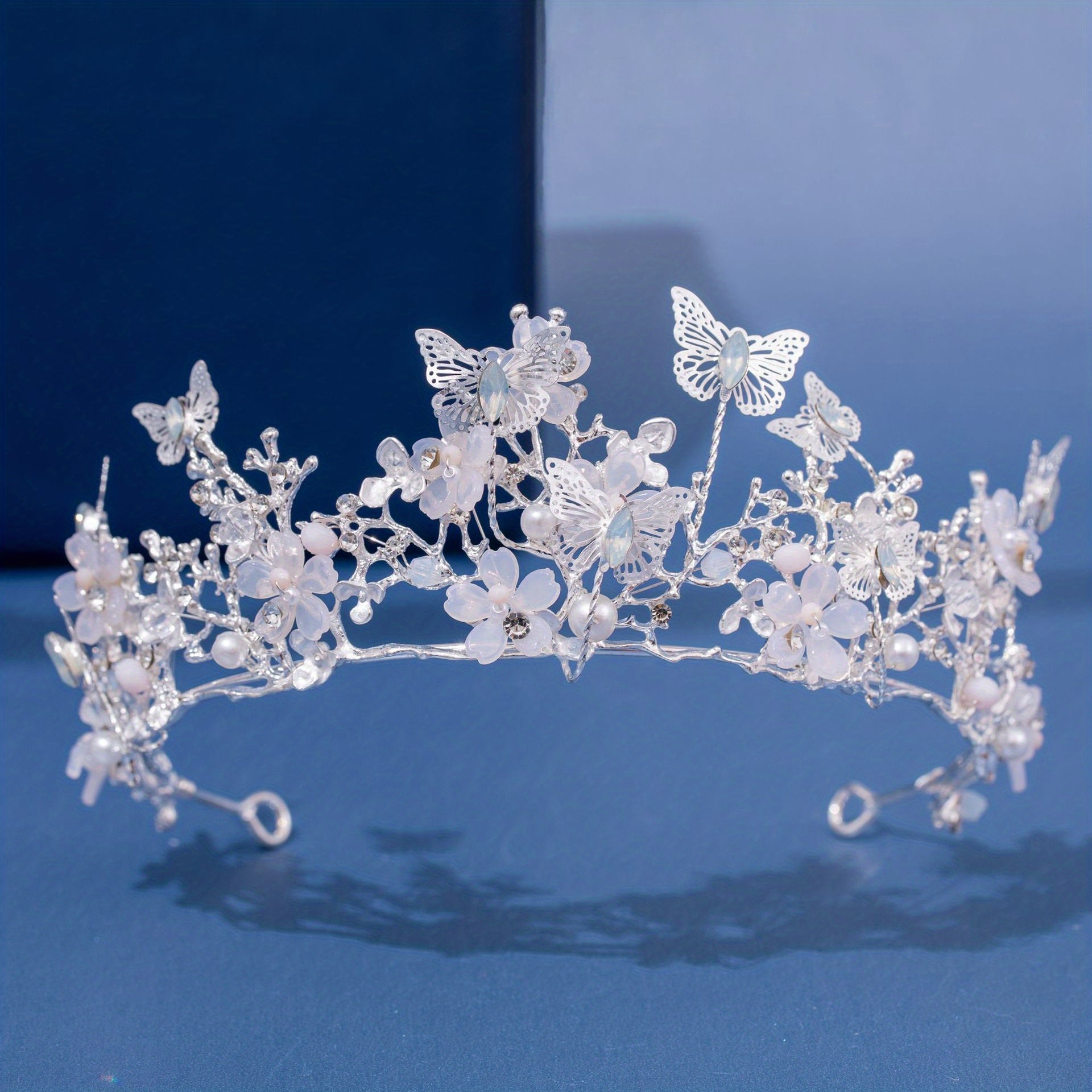 Rhinestone Crown Princess Headband Wedding Prom Hair Accessories