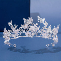 Rhinestone Crown Princess Headband Wedding Prom Hair Accessories