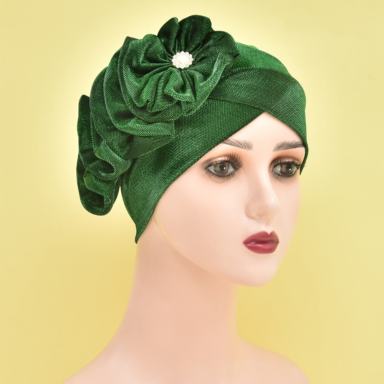 Flower Bandana Hat Head Wrap Hair Cap For Women Braided Turban Head Wrap