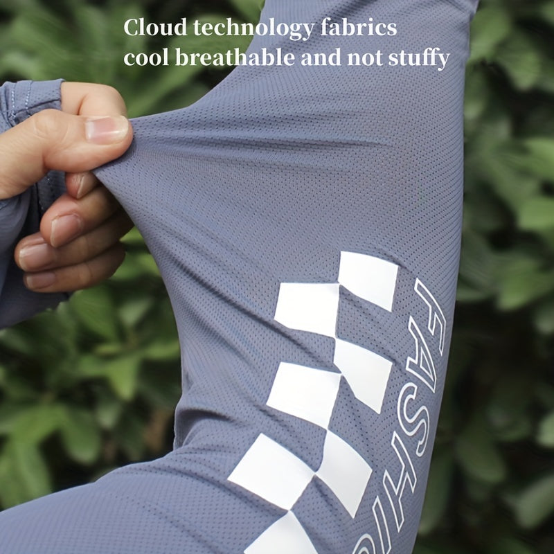 Men's & Women's Ice Sleeve Gloves - Stay Cool & Protected This Summer