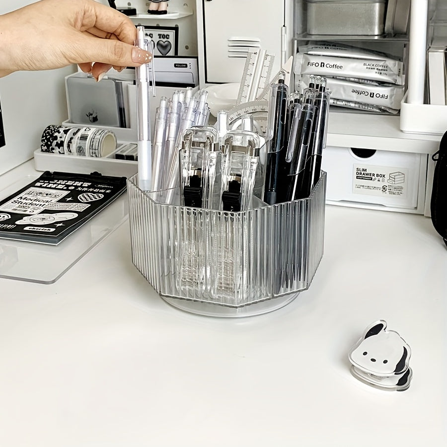 Rotating Pencil Holder Marker Pen Holder Large Capacity