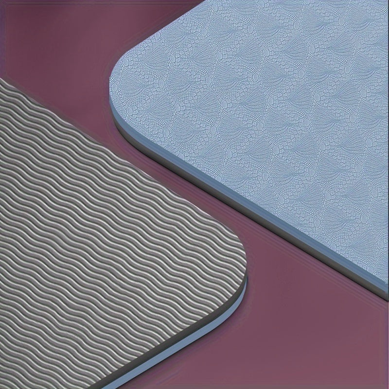 Soft Thicken Non-slip Yoga Mat 183x68x0.6cm Two Colors