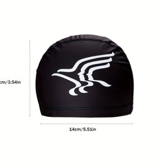 Adults PU Fabric Swim Cap High Elasticity Comfortable Swim Hats
