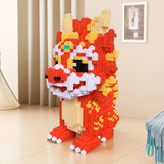 5000pcs Qilin Assembly Building Blocks for Home Decoration Gift