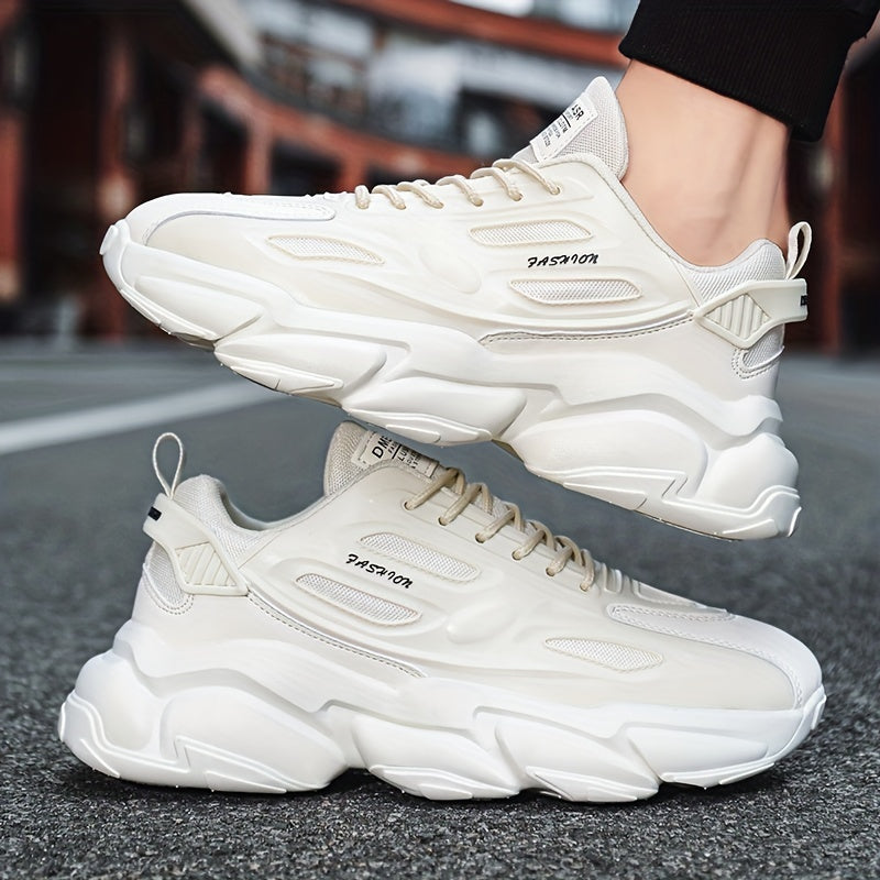 Men's Chunky Lace-up Sneakers Dad Shoes