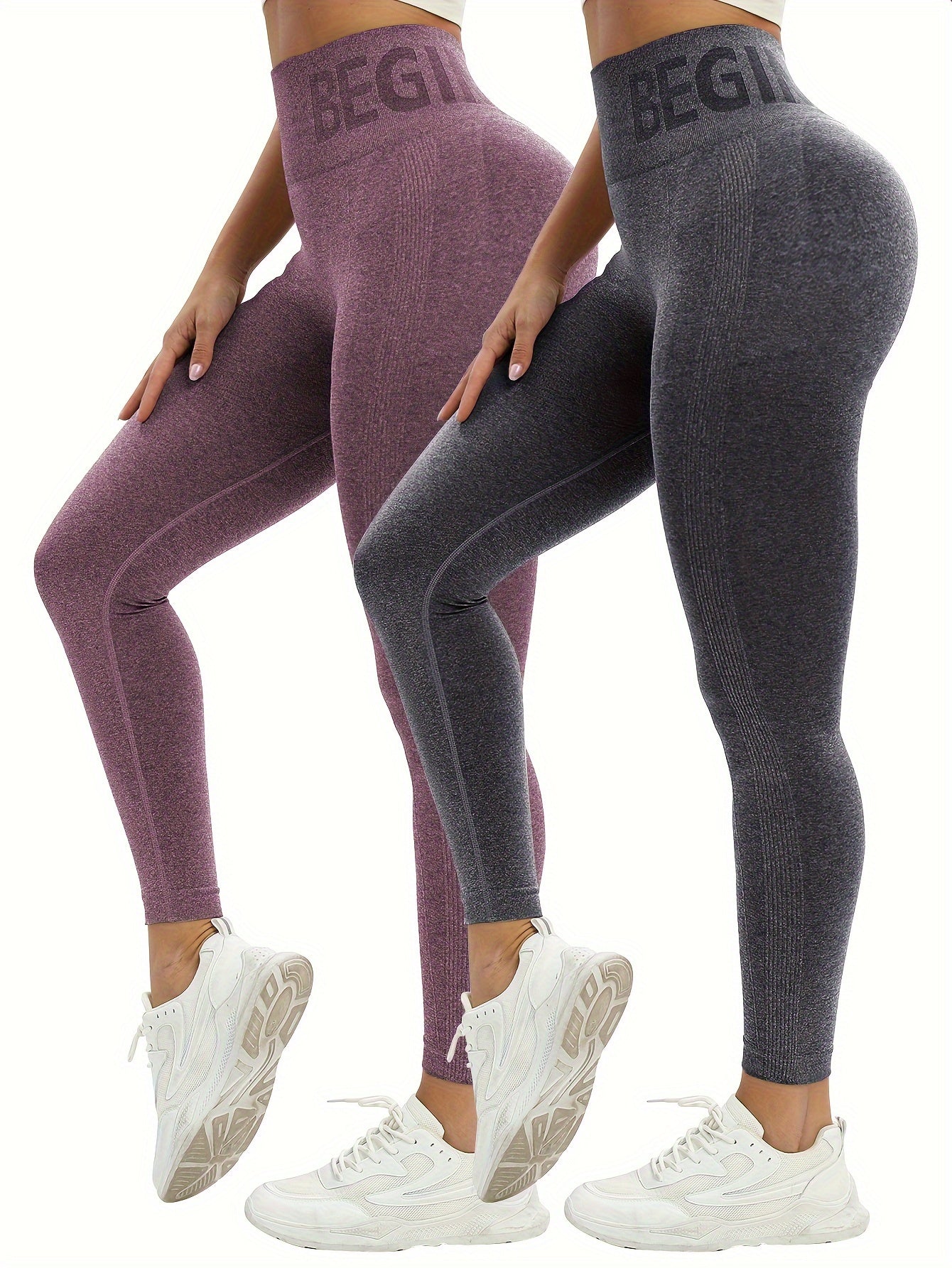 High Waisted Yoga Pants High Stretch Slimming Leggings Women's Activewear