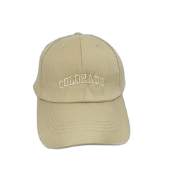Baseball Cap COLORADO Embroidery Sunscreen Dad Hats Unisex Couple Sun