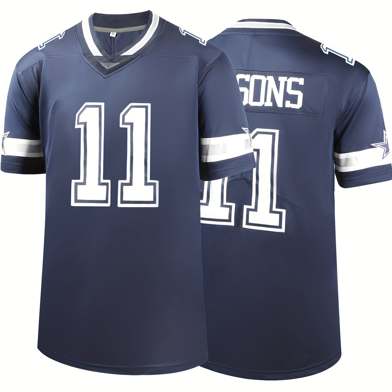 Men's Classic American Football Jersey - Embroidered Stitching