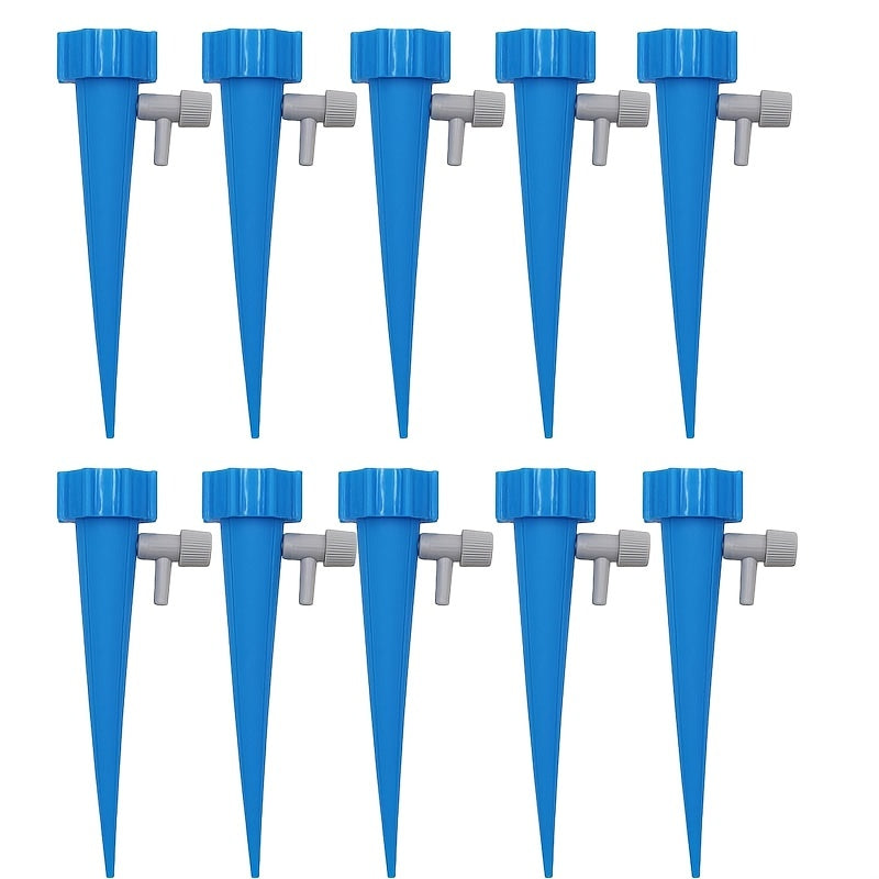 10pcs Drip Irrigation Spikes Control Switch for Plant Watering