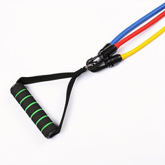 11pcs Yoga Resistance Bands Home Gym Training Equipment