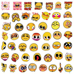 100pcs MEME Cartoon Stickers for Laptops and More