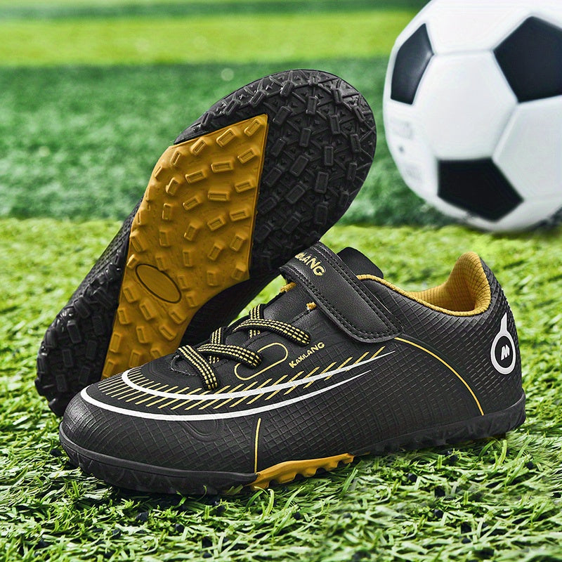 Kids Non slip Football Shoes Training TF Cleats Lightweight Soccer Shoes