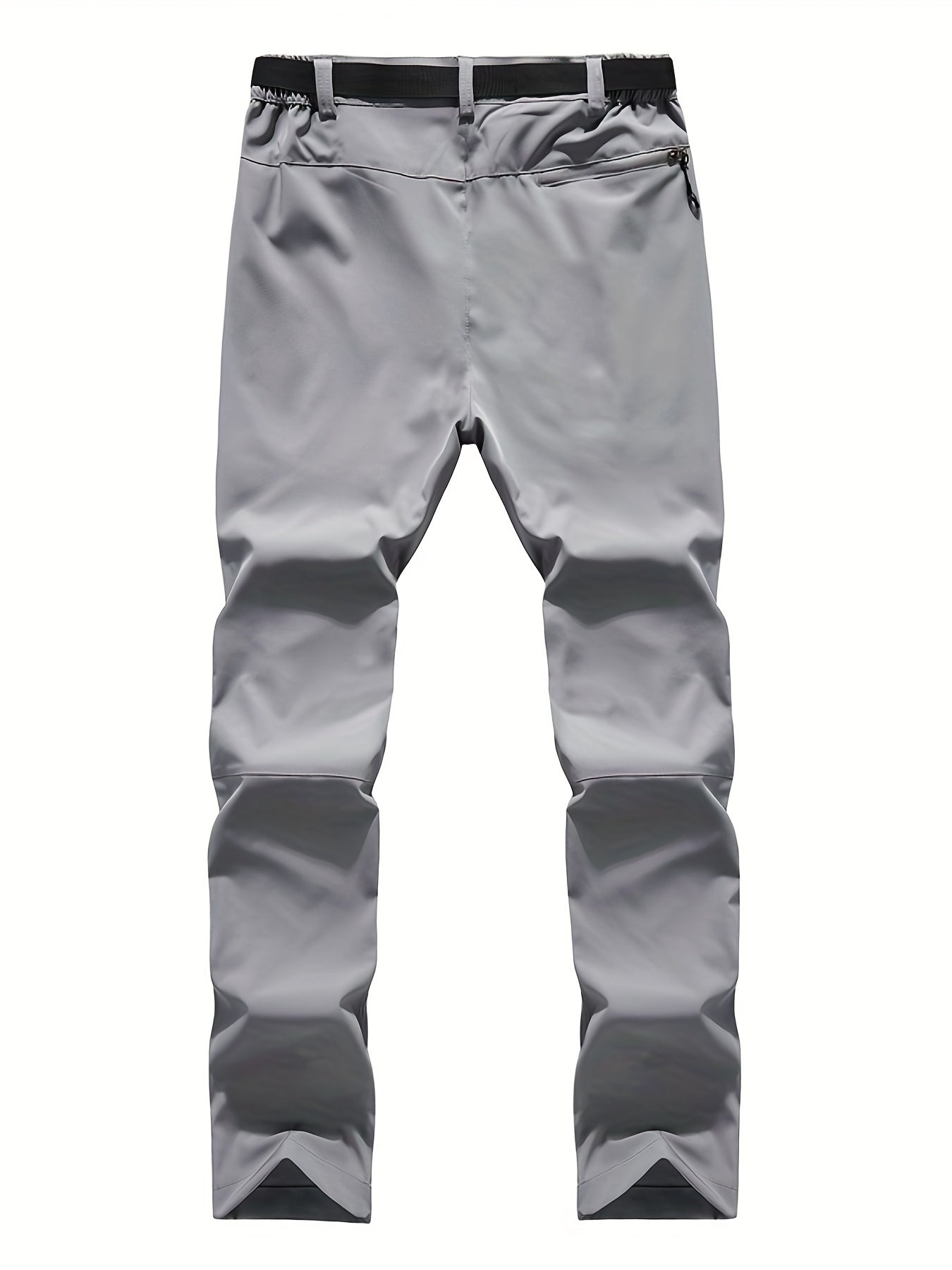 Men's Quick Dry Trousers Elastic Waist Active Pants