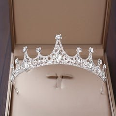 Rhinestone Crown Headband Tiara Wedding Hair Accessories