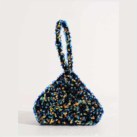 Glitter Sequins Satchel Bag for Party