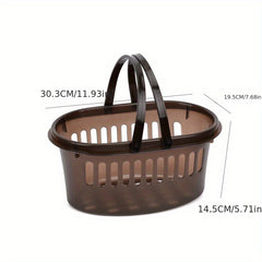 Shower Basket Portable Bathroom Storage Basket Large Capacity