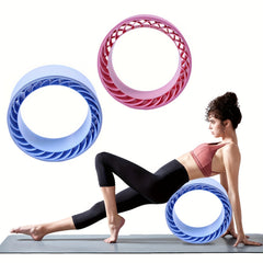 TPE Yoga Massage Wheel for Body Stretching Pilates Fitness