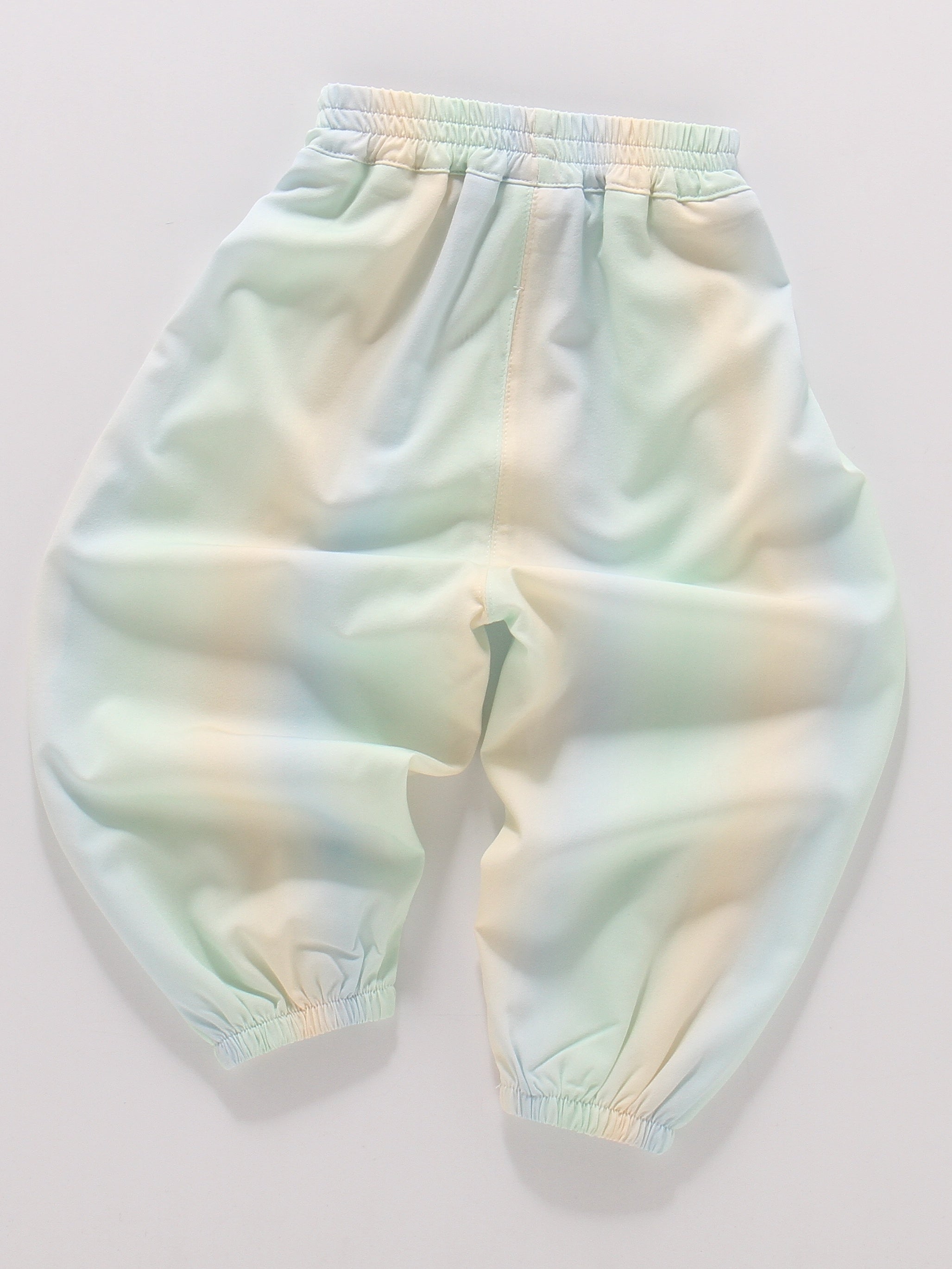 Toddler Girls Gradient Tie Dye Sweatpants Elastic Waist Casual Loose Sports