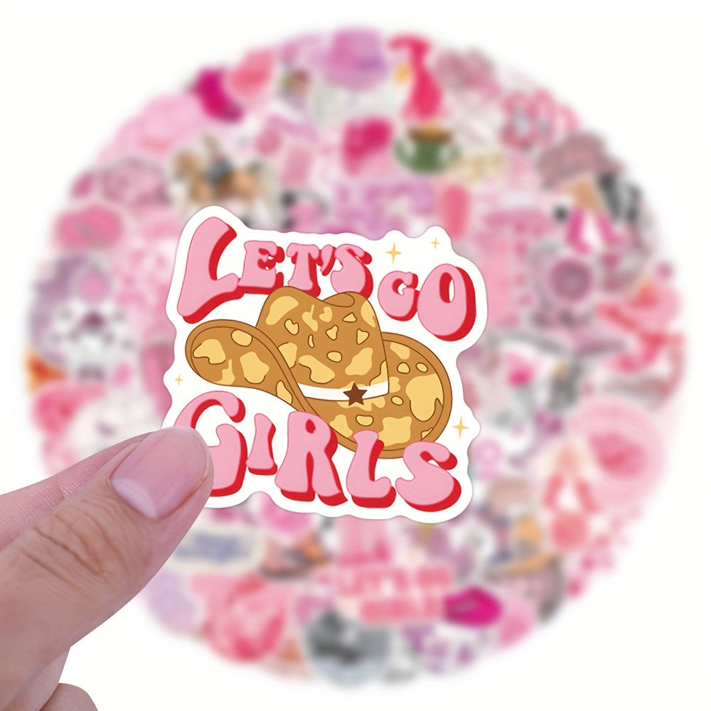 110 Vinyl Stickers Mixed Cartoon Decals for Laptop Water Bottle Luggage Fridge