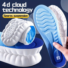 Orthopedic Sport Insoles Soft Breathable Shock Absorption Shoe Pad