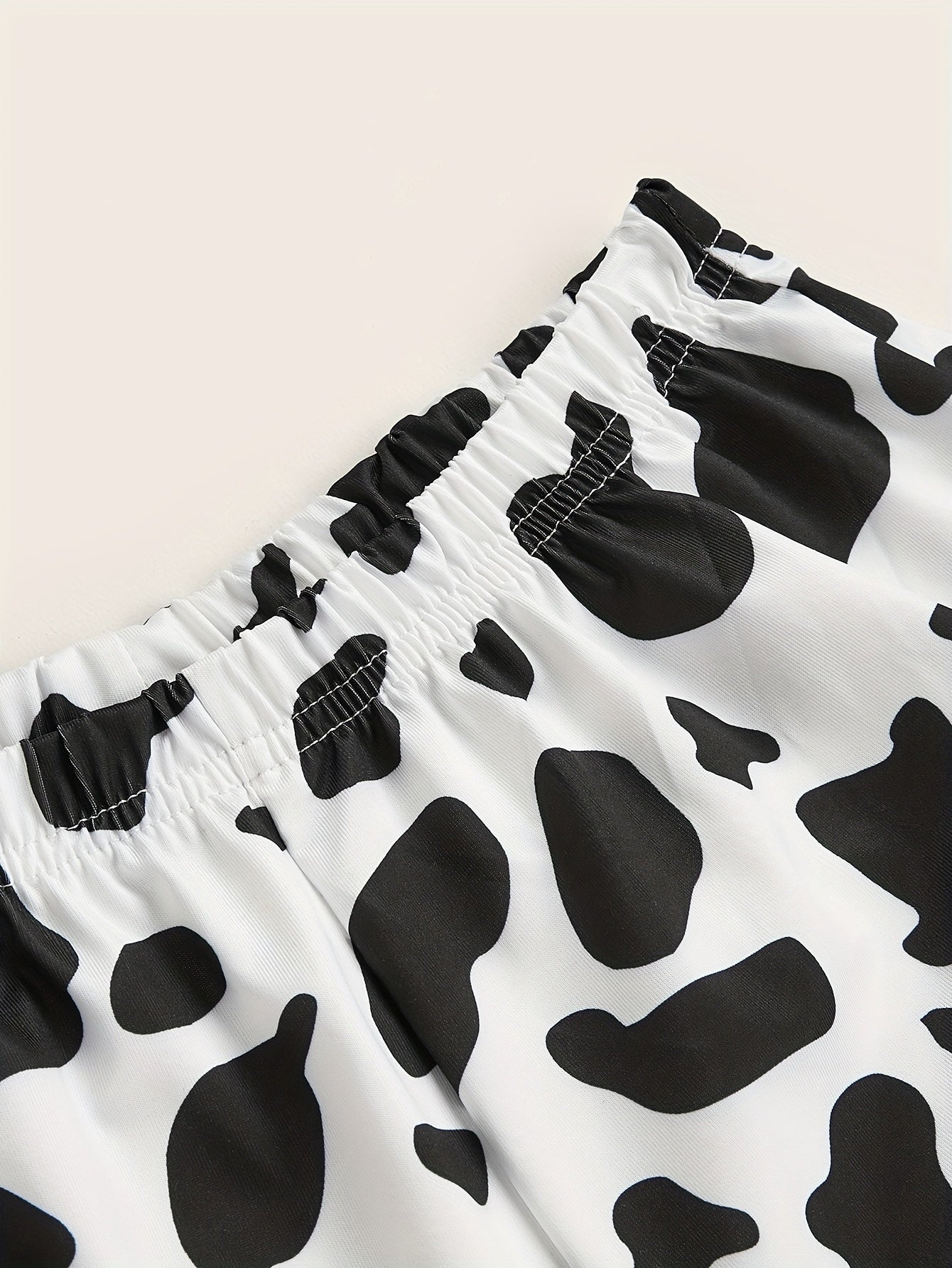 Cow Print Hotpants Random Print Casual Every Shorts Women's Clothing
