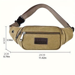 Sports Waist Bag Outdoor Canvas Bag