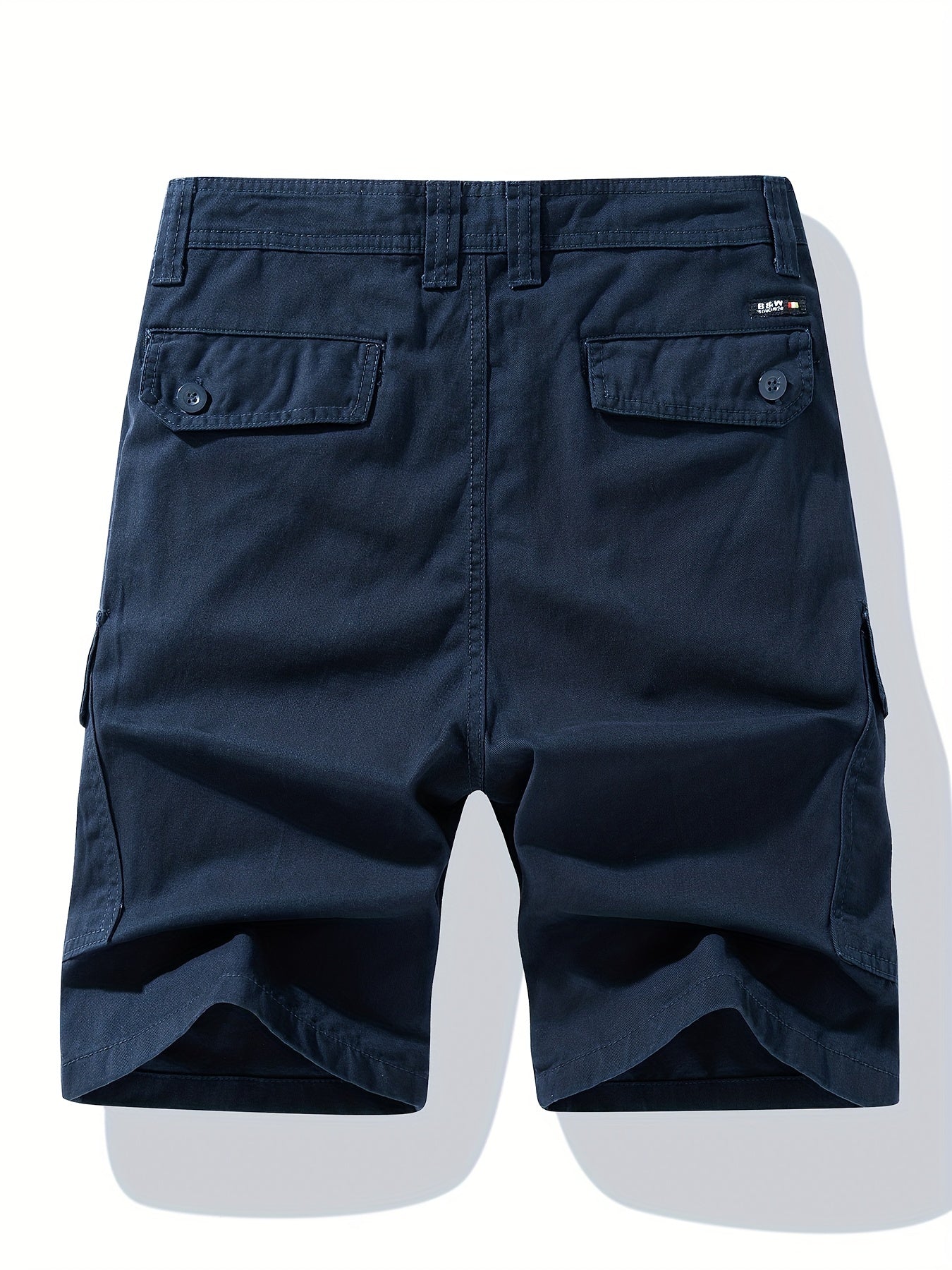 Men's Cotton Cargo Shorts Without Belt for Spring and Summer