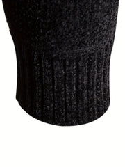 Fleece Hooded Jacket Men's Zip Up Coat Fall Winter