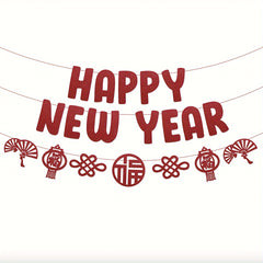 3pcs Chinese Years Party Decoration Banner Spring Hanging Ornaments
