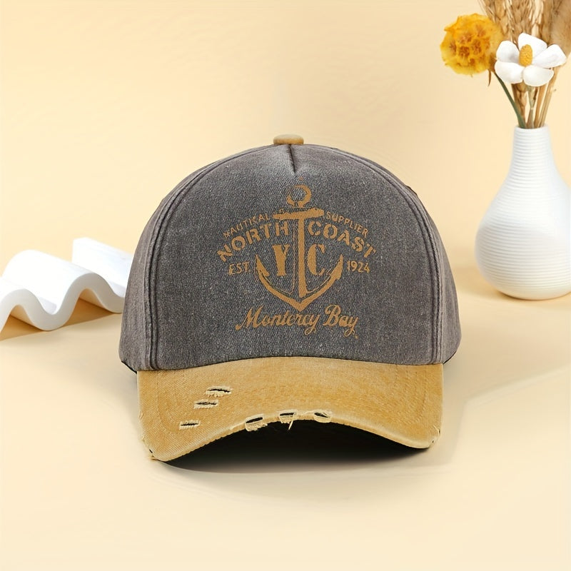 Vintage Washed Baseball Cap Adjustable Hat for Men and Women